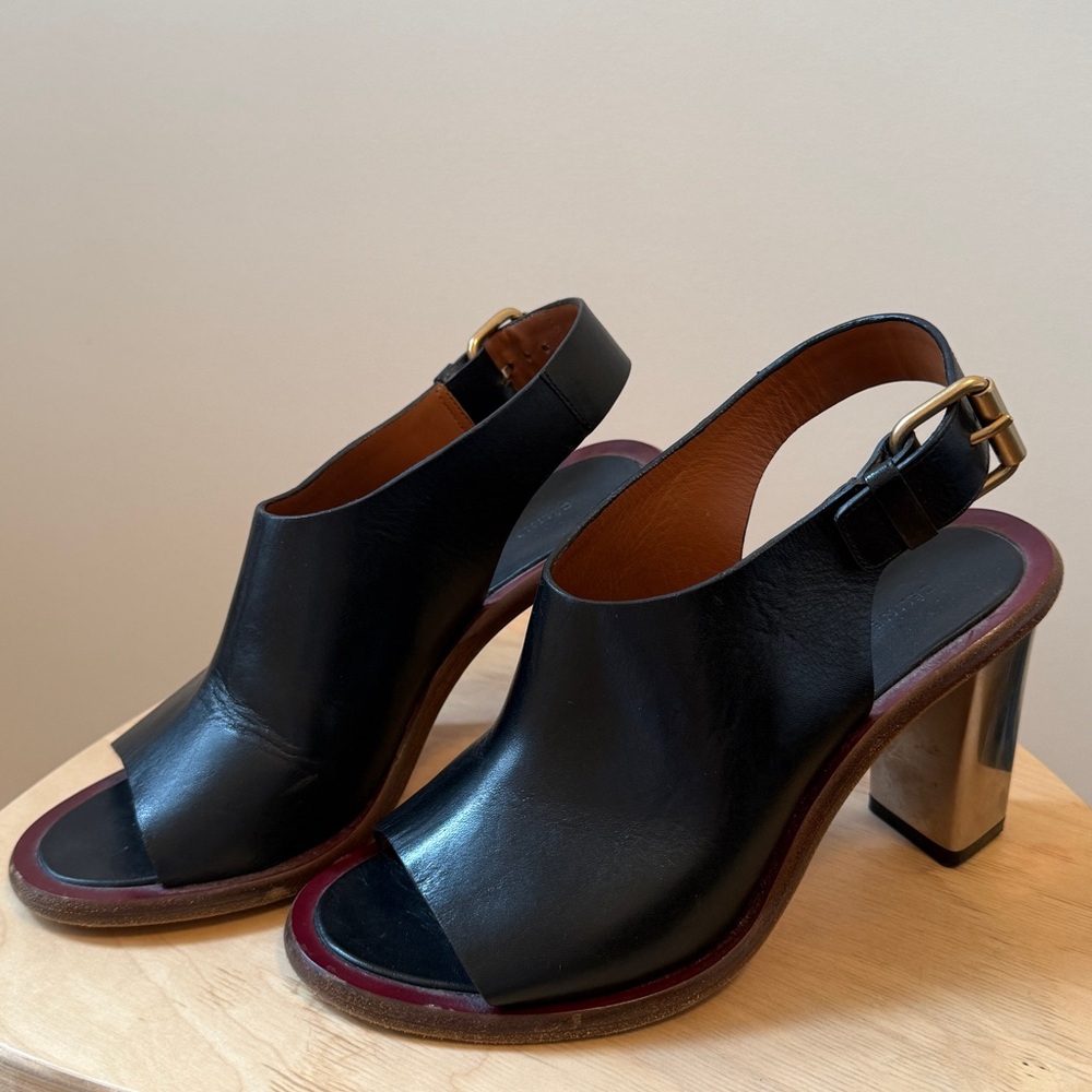 CELINE leather heels - Picture 2 of 8
